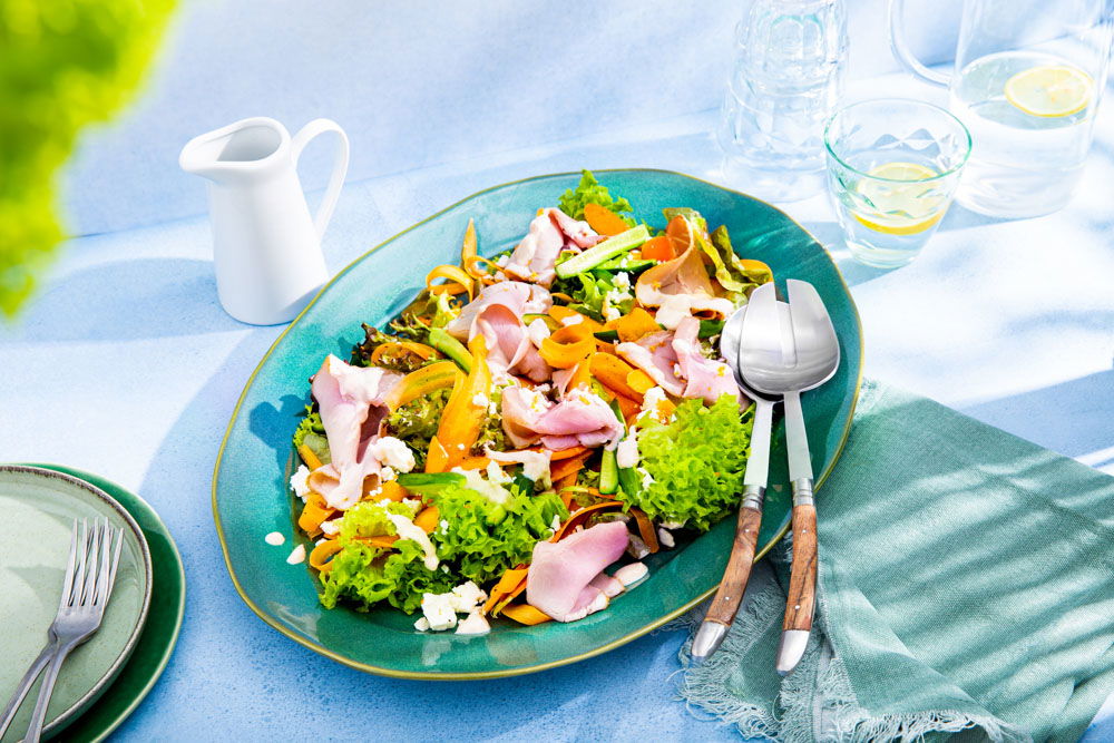Bospeensalade Met Sinaasappeldressing