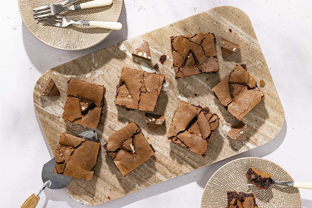 Glutenvrije Toblerone brownie