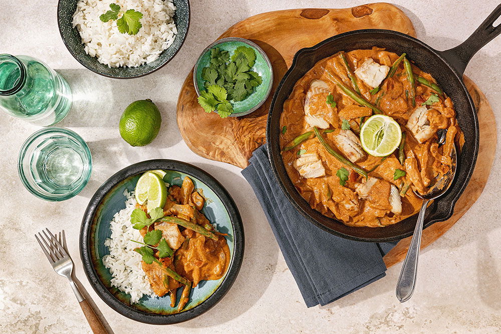 Massaman Curry Met Koolvis