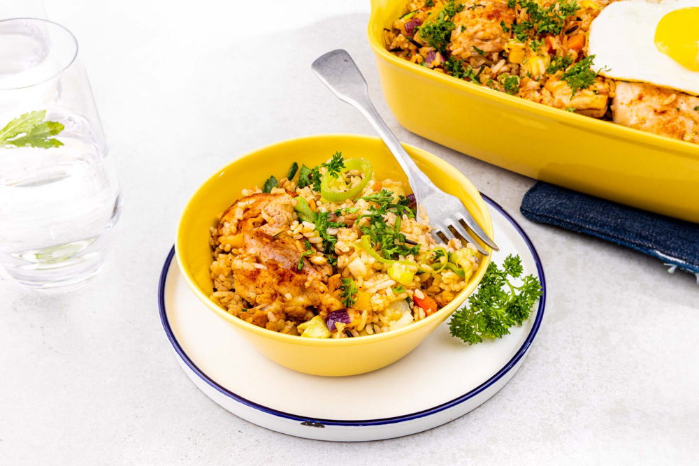 Mexicaanse meergranen rijstschotel