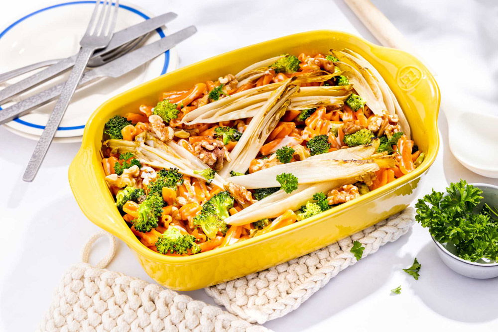 Pasta Schotel Met Witlof