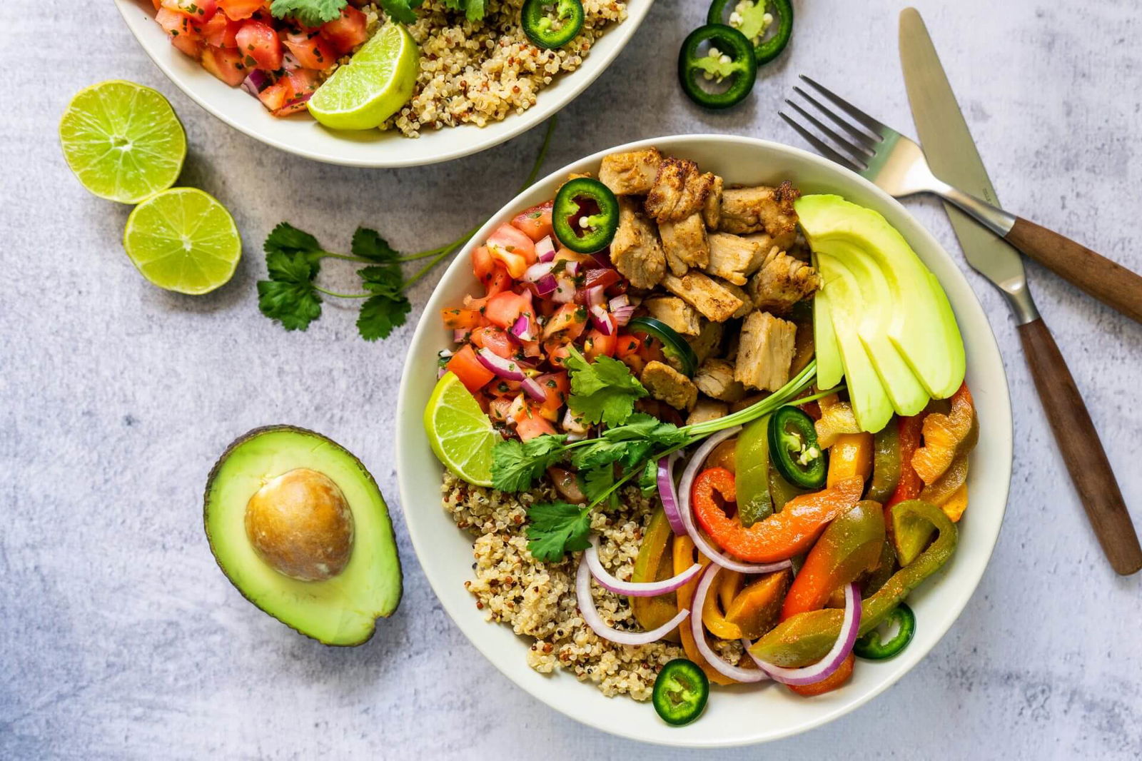 Plantaardige Fajita Bowl