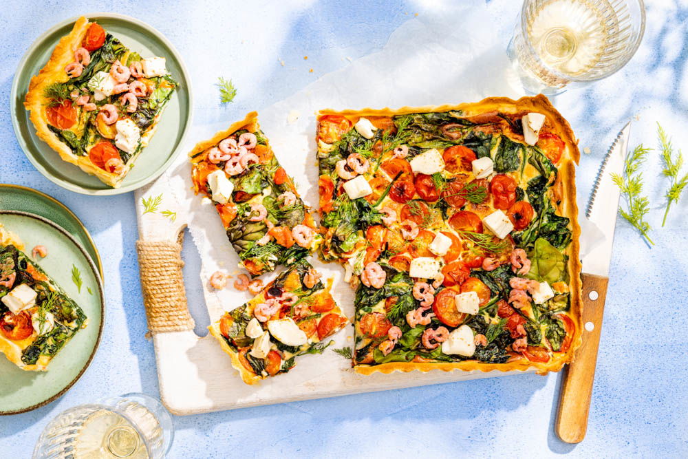 Quiche Met Hollandse Garnalen