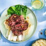 Ribeye met citroen-oreganokruidenmix