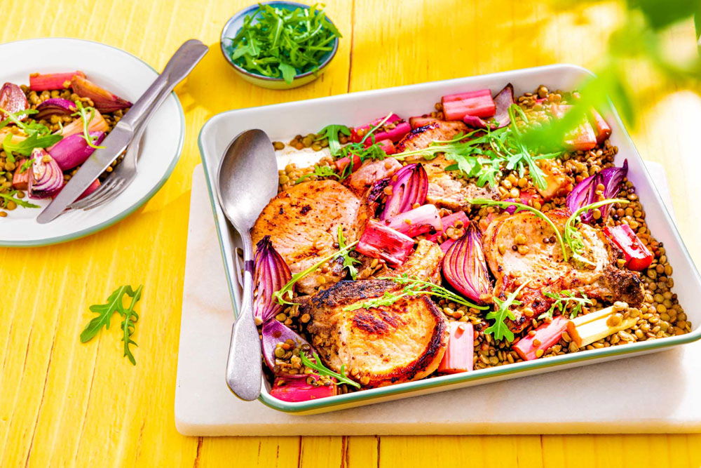 Ribkarbonade Met Balsamico Rabarber 2