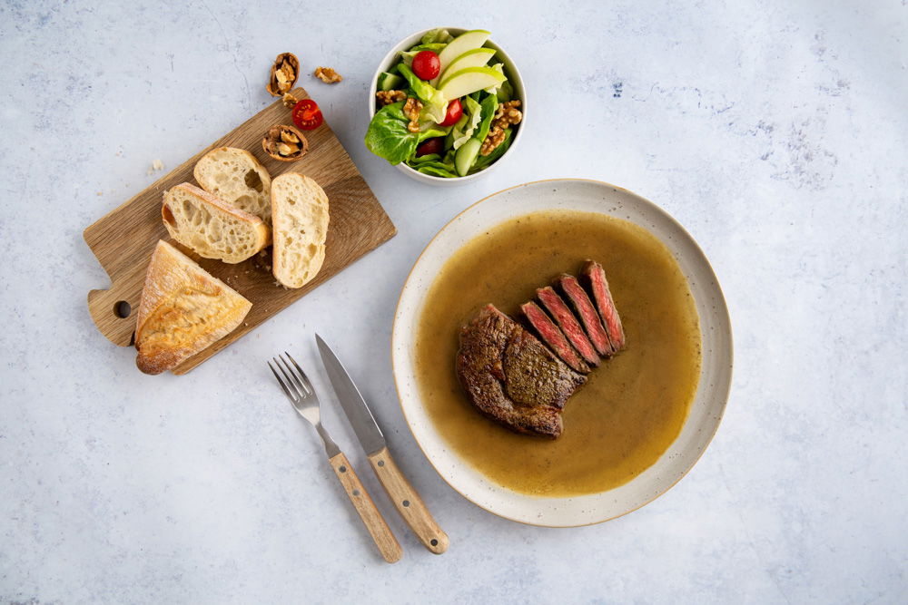 SJ Steak & Jus Steak En Jus Met Wit Brood (2)