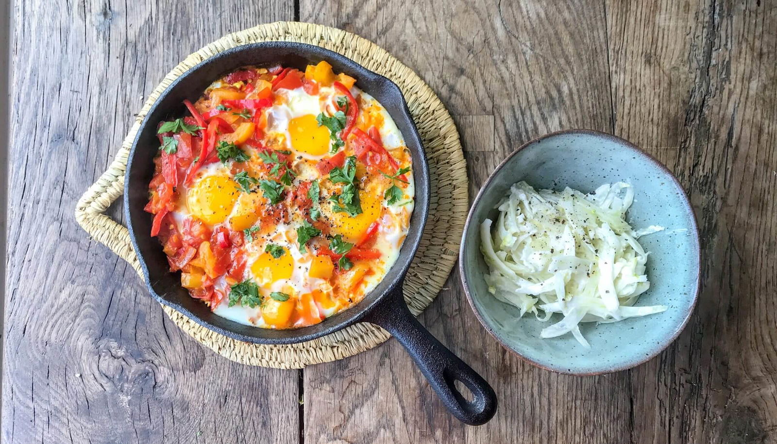 Shakshuka Met Venkelsalade 1