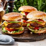 Ultieme cheeseburger van de BBQ