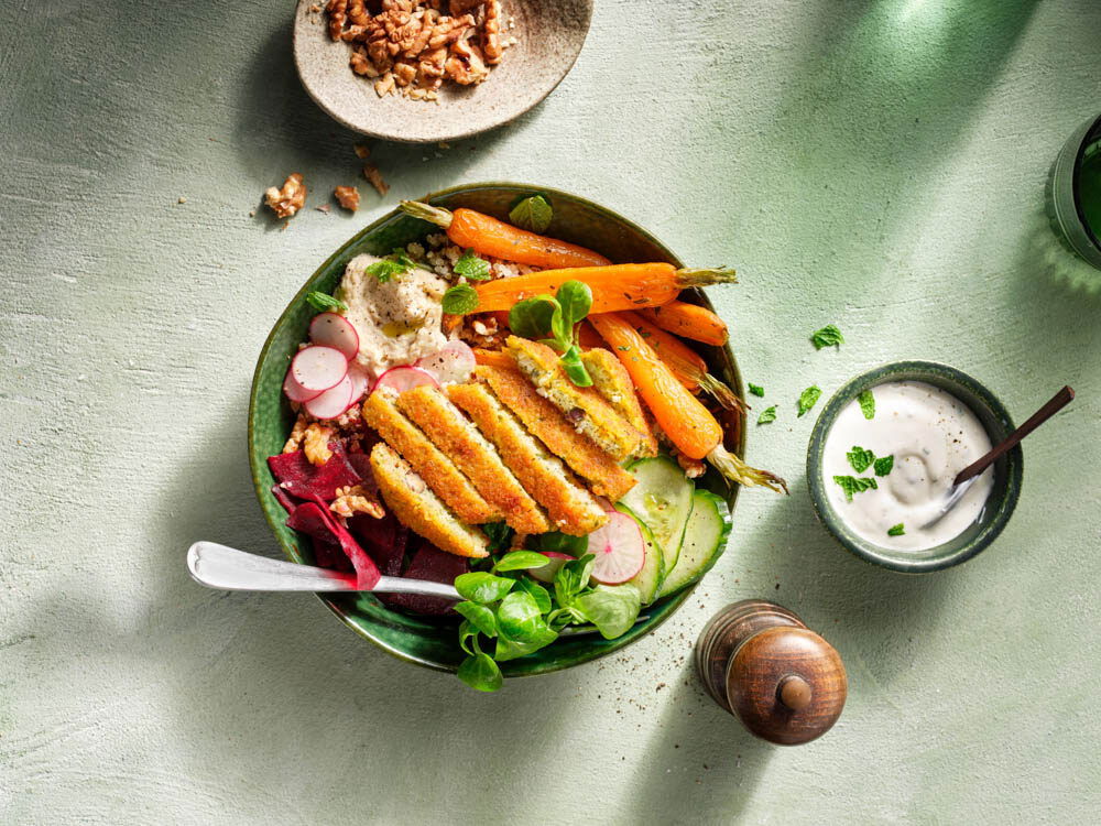 Garden Gourmet Gastroburger Spicy Fresh Kimchi Burger