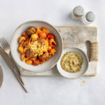 Pasta met gehaktballetjes in tomatensaus