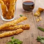 Kaastwisters met knoflook en Italiaanse kruiden