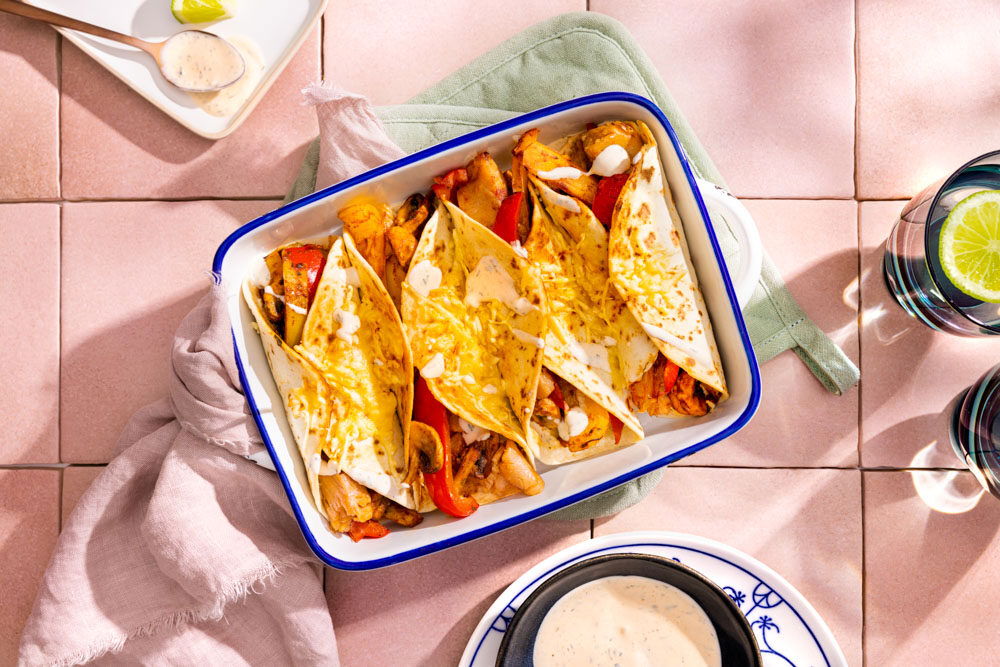 Mexicaanse burrito’s met kipstuckjes