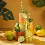 Mango citrus ice tea
