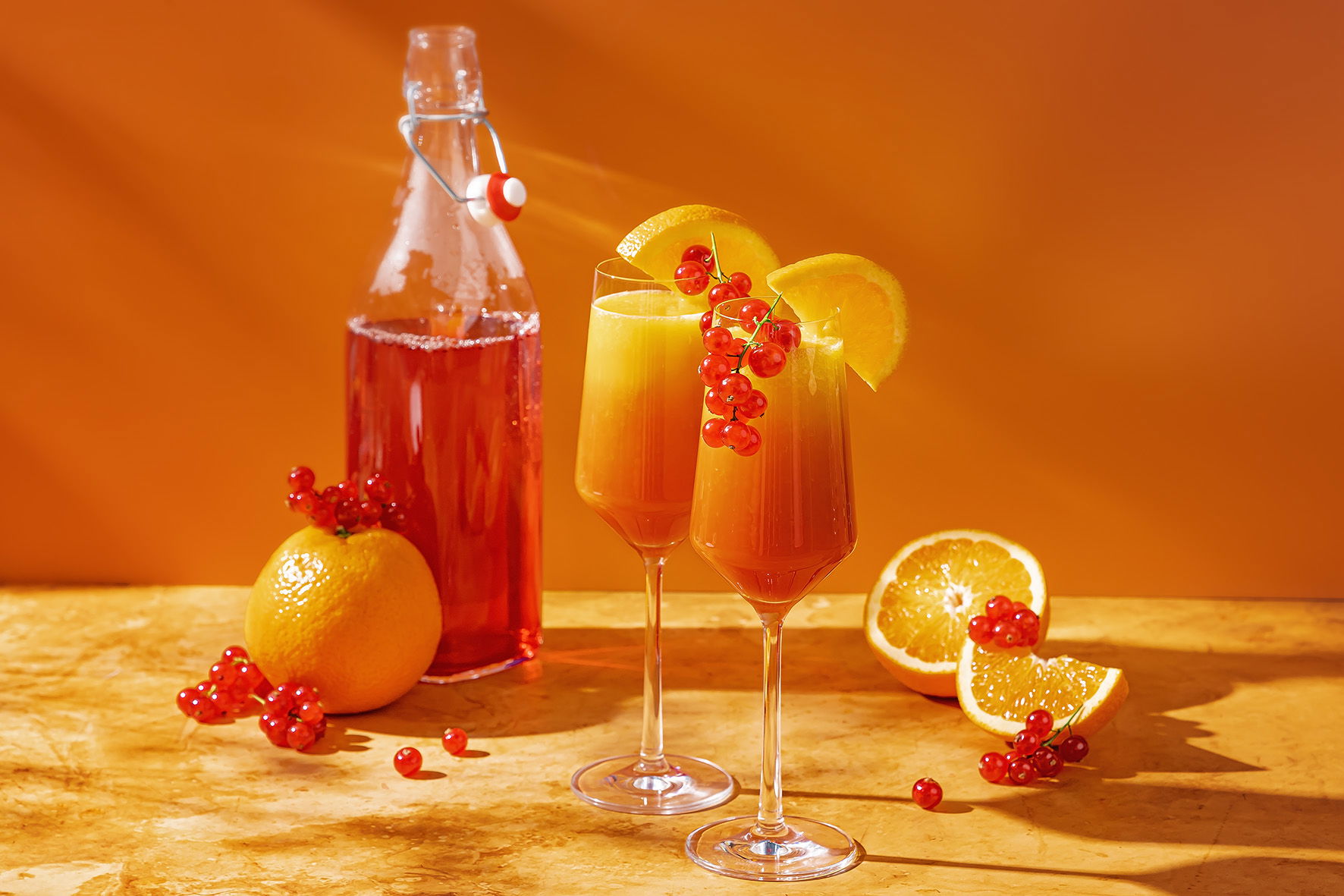 Sunrise mocktail
