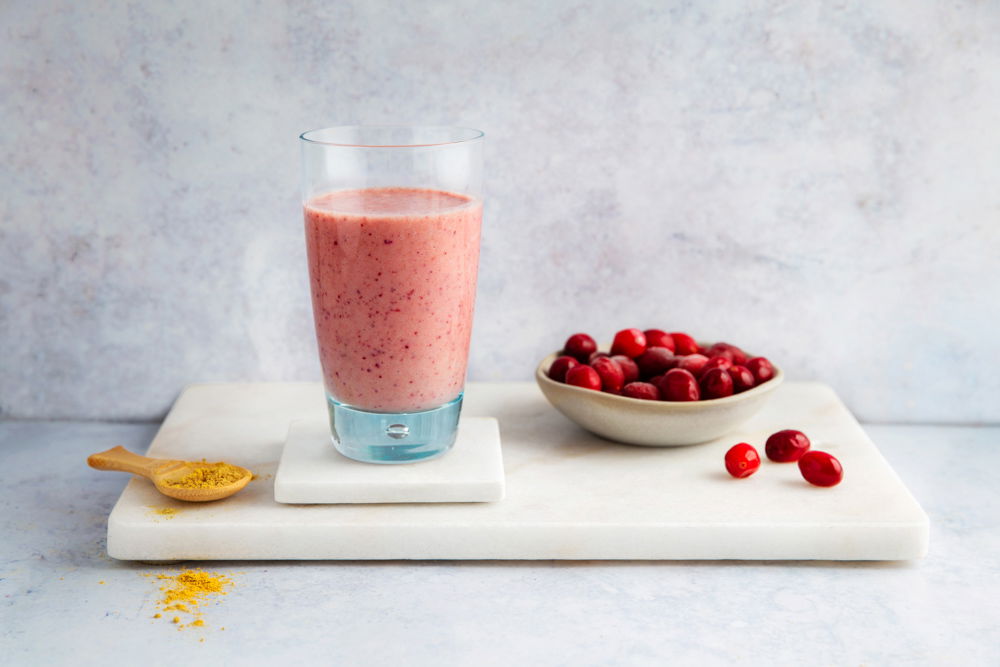 Cranberry-gember smoothie