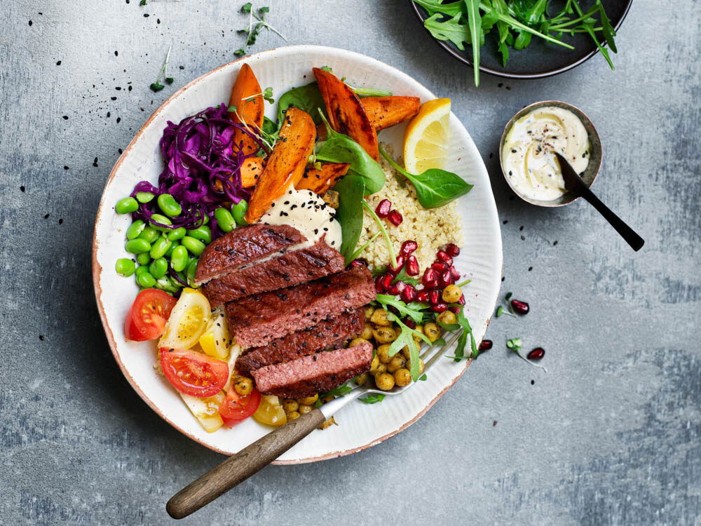 garden gourmet burger bowl