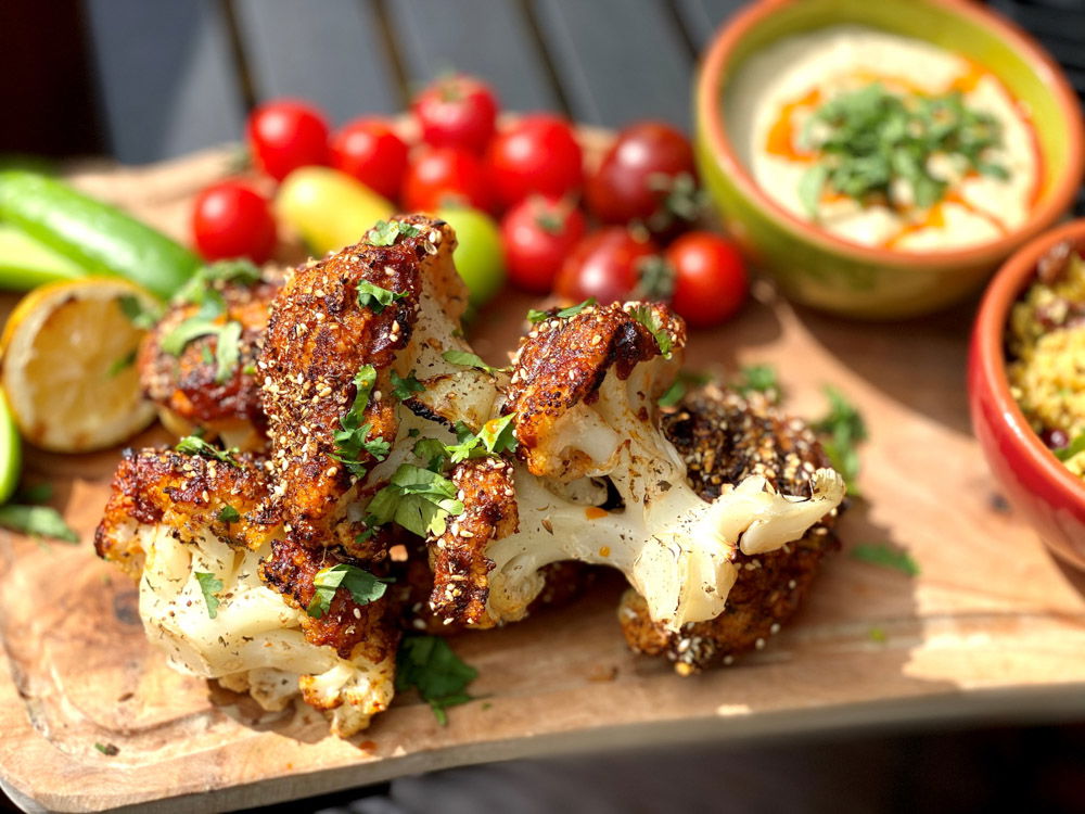 BBQ Harissa Bloemkoolspiesjes