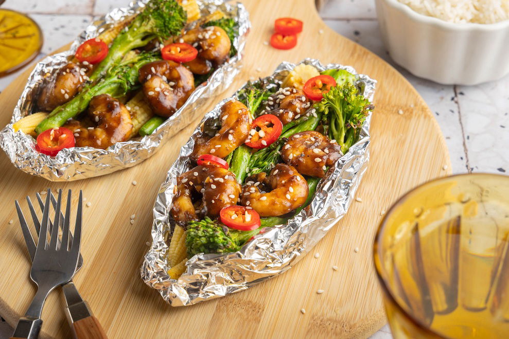 Garnalenpakketjes Van De Barbecue 2