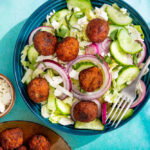 Griekse falafelsalade