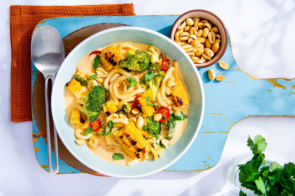 Indonesische Noedelsoep Met Mais 2