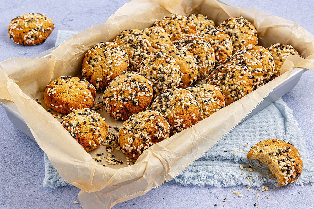 Sesamkoekjes Met Honing En Sinaasappel 0027Low Res