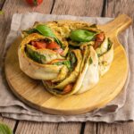 Broodkrans van pizzadeeg