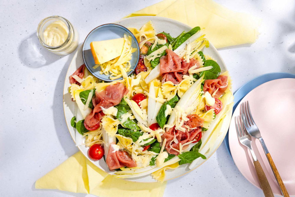 Carpaccio pastasalade