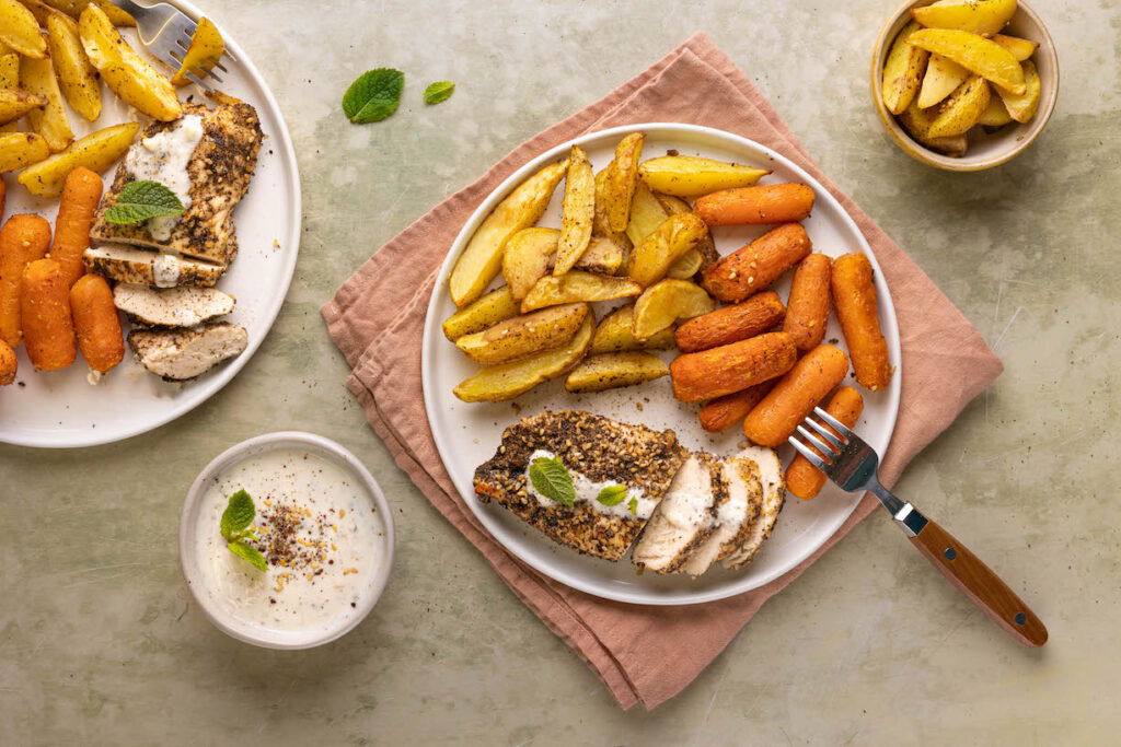 Kip uit de oven met za’atar