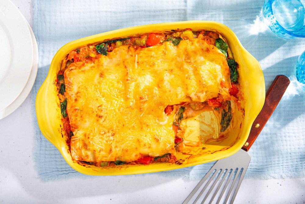 Lasagne met kipgehakt