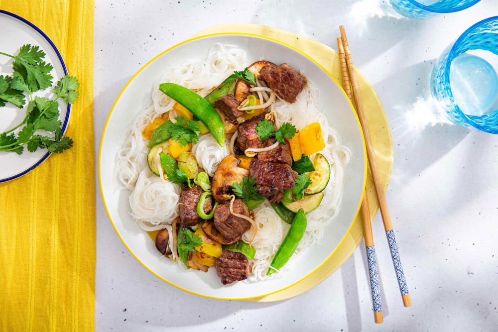 Noedles Met Biefstukpuntjes 2