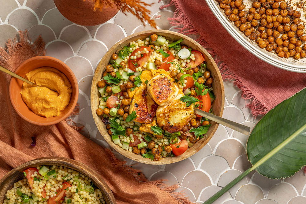 Parelcouscous Met Syrische Grillkaas 1