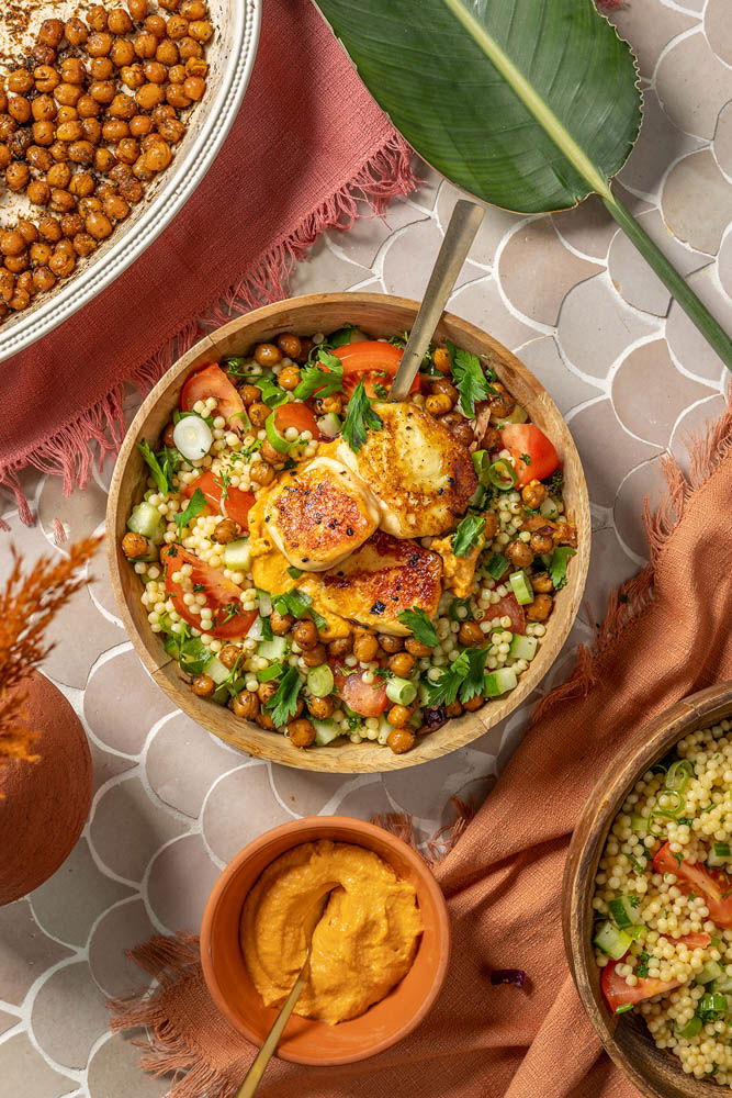 Parelcouscous Met Syrische Grillkaas 2