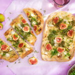 Pinsa pizza met vijgen