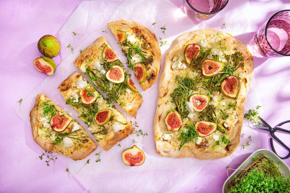 Pinsa Pizza Met Vijgen