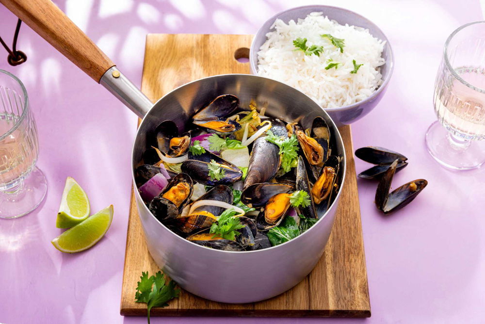 Thaise Mosselen Met Limoen