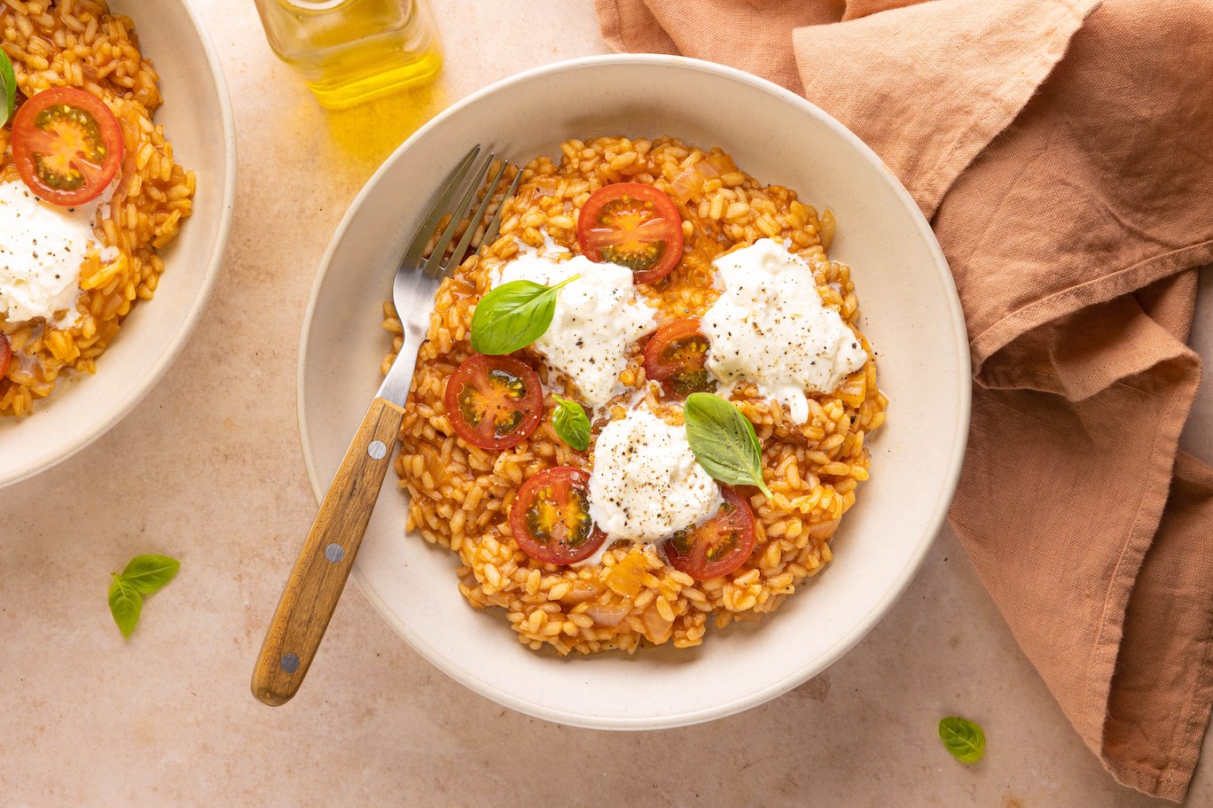 Tomatenrisotto Met Burrata