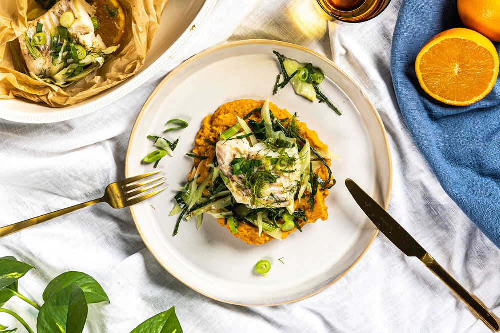 Vispapillot Met Zoete Aardappelpuree 1