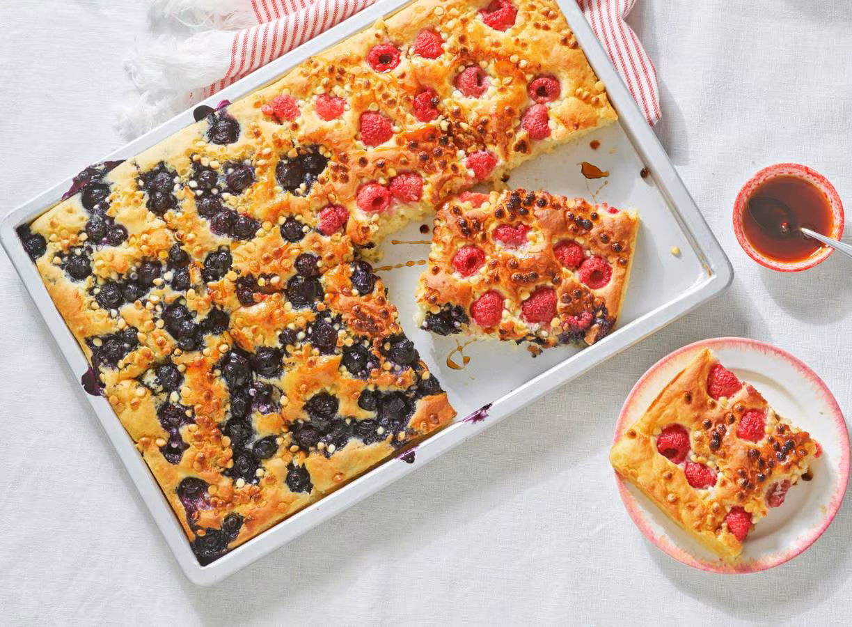 Fluffy-pannenkoekentraybake