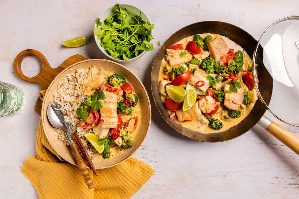 Pittige Visstoof Met Kabeljauw