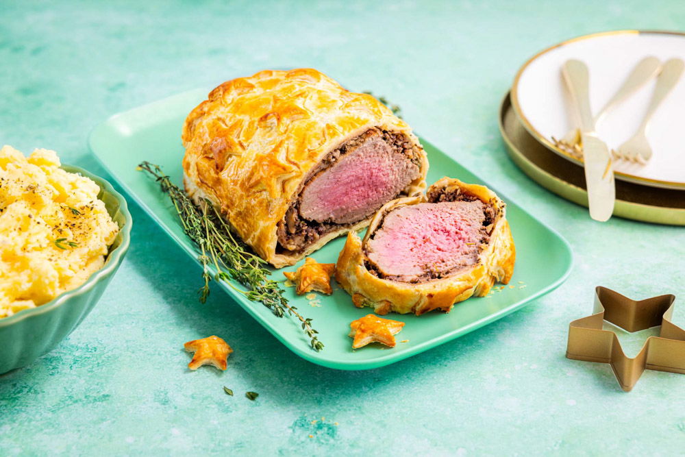 Rosbief Wellington Met Paddenstoelen
