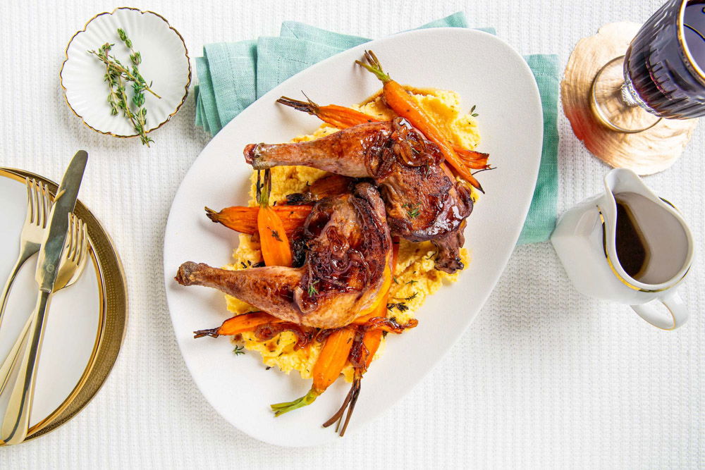 Fazantenbout Met Geroosterde Zoete Wortelen 2