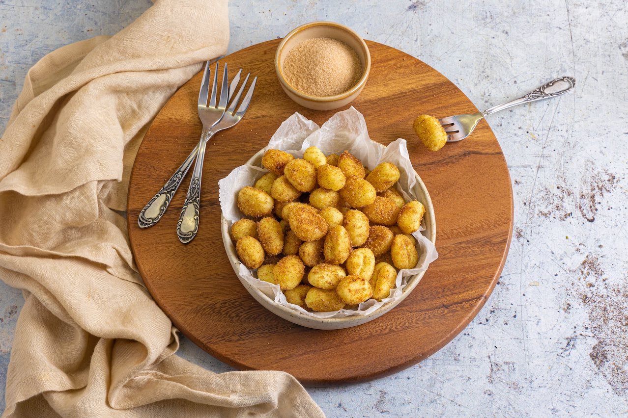 churros gnocchi uit de airfryer