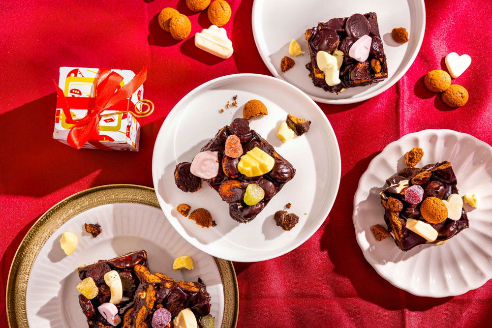 rocky road met strooigoed