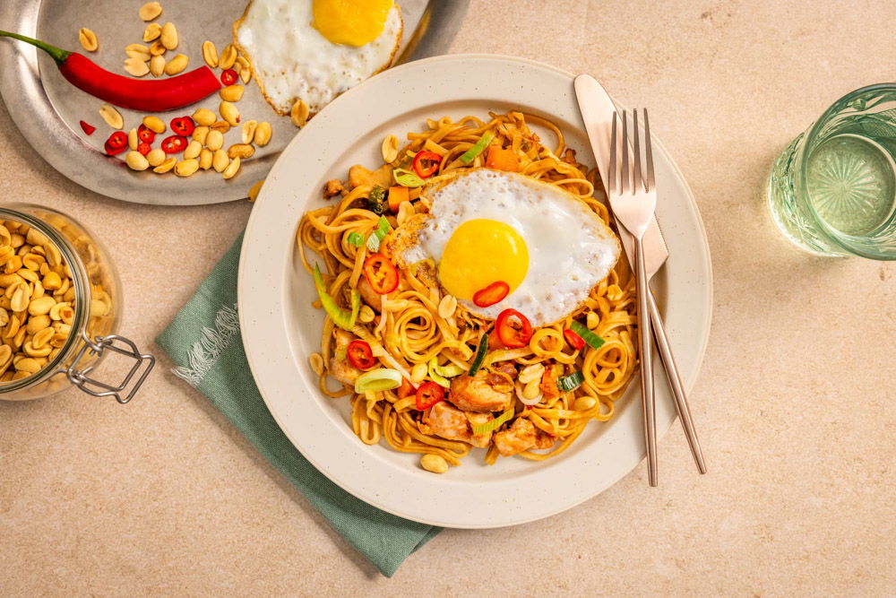 Snelle Bami Met Krokant Gebakken Ei 2