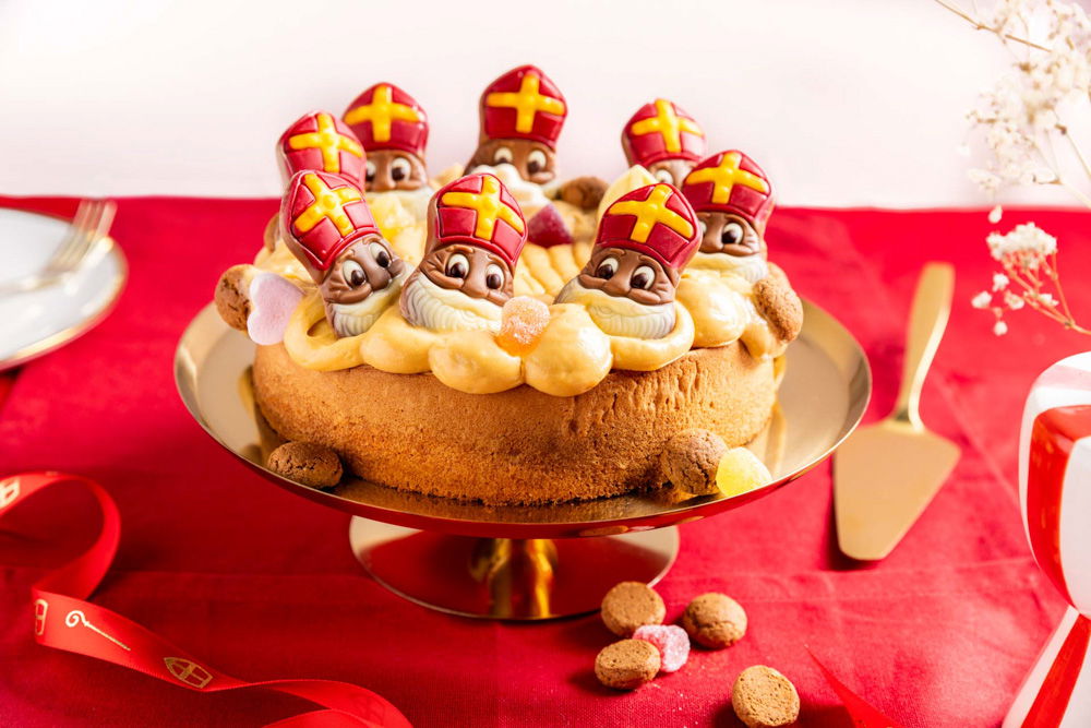 Speculoostaart Met Kruidnoten En Sintkopjes 2