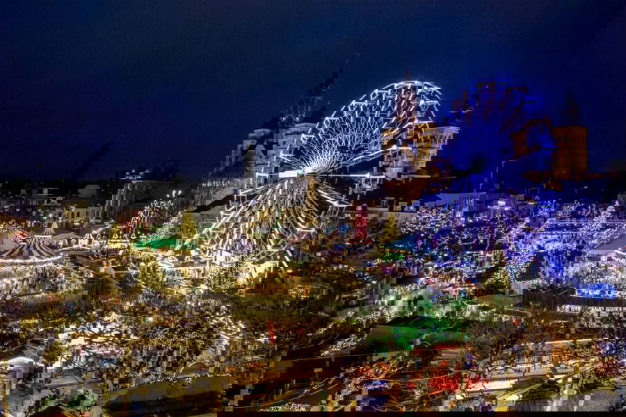 Kerstmarkt Maastricht met reuzenrad