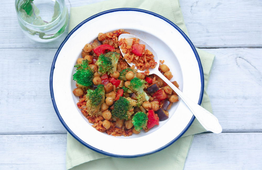 3332 Rijst Met Groente En Kikkererwten HR2