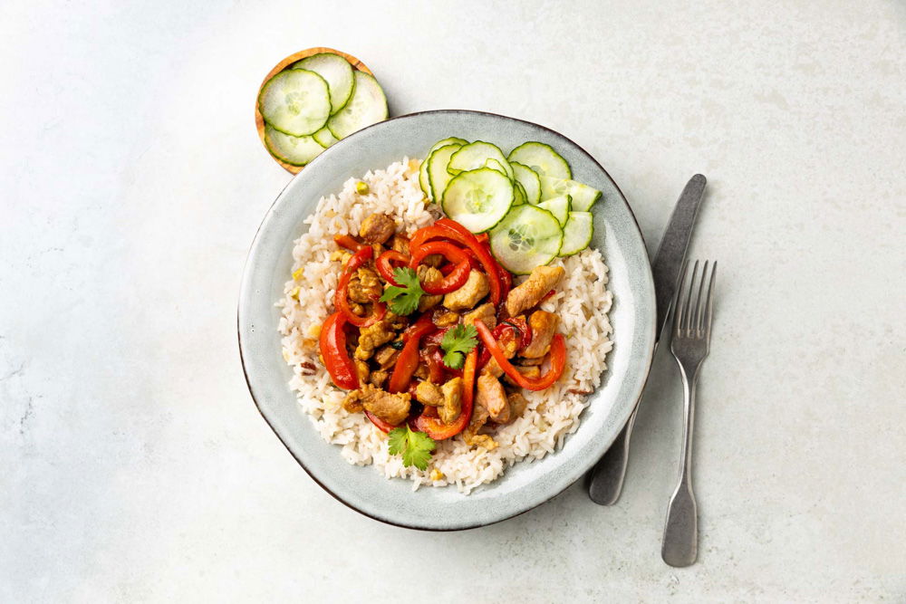 Babi Ketjap Met Zoetzure Komkommer 1