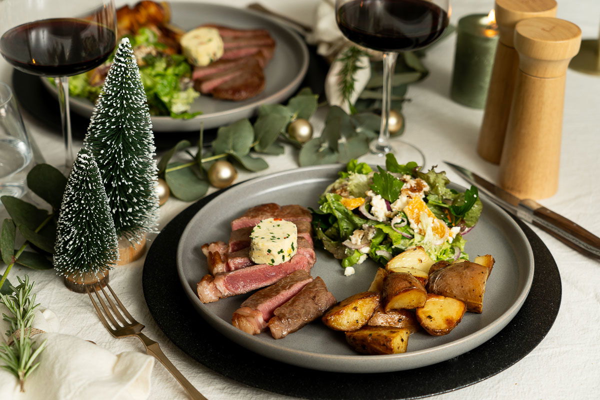 Entrecote Met Zelfgemaakte Kruidenboter