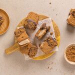 IJssandwich met speculaasjes